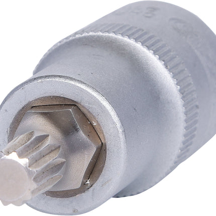 KS TOOLS 1/2" Bit-Stecknuss XZN, M8, 55 mm ( 911.1342 ) - Toolbrothers