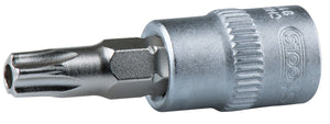 KS TOOLS 1/4" Bit-Stecknuss Torx mit Stirnlochbohrung, TB20 ( 911.1464 )