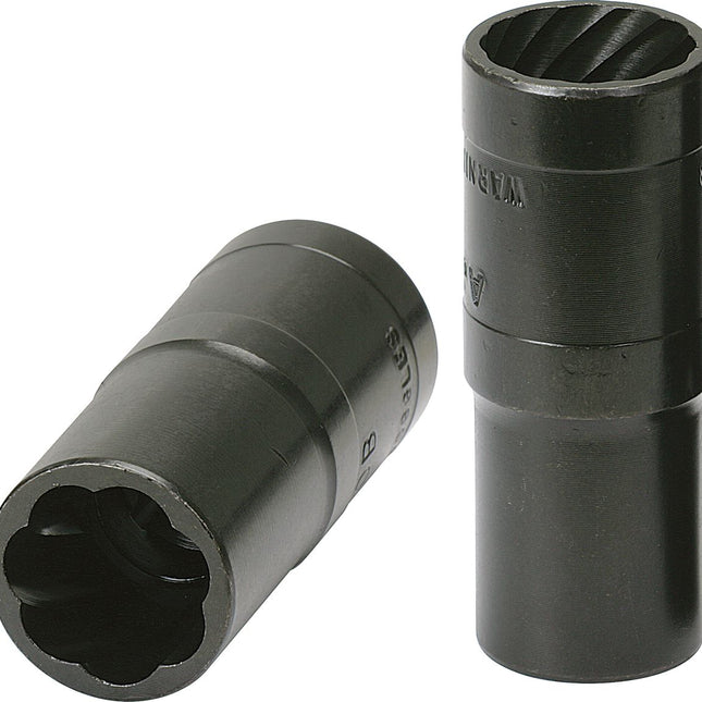 KS TOOLS 1/2' Douille 6 pans spirale, 17mm ( 913.1281 )