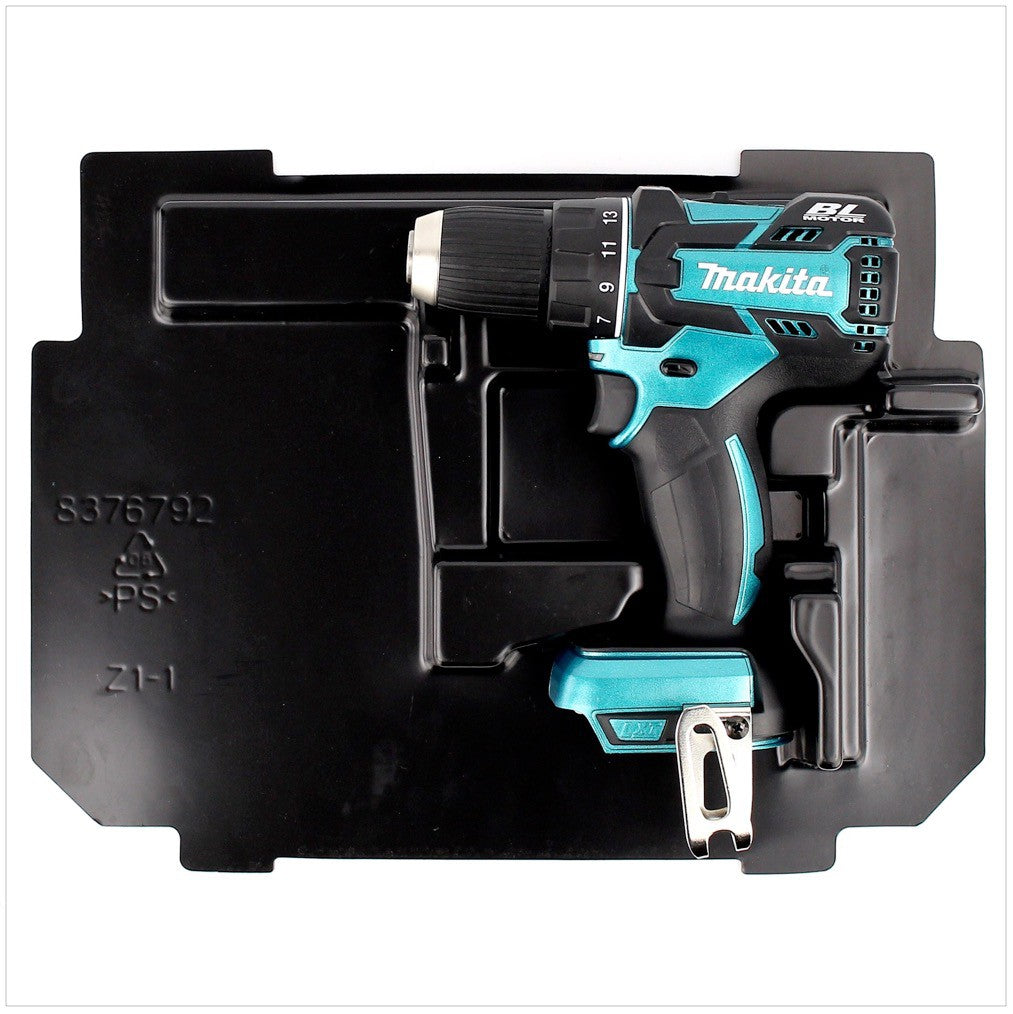Makita DDF 480 ZE 18 V Brushless Akku Bohrschrauber Solo - mit Einlage