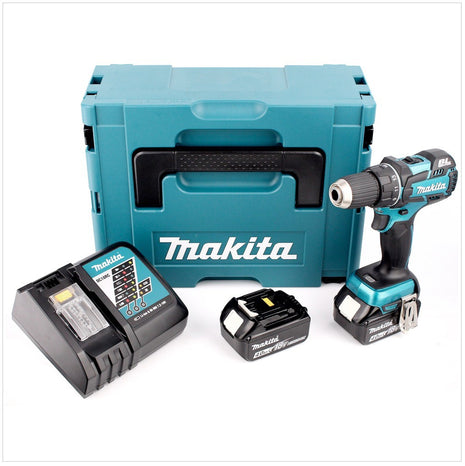 Makita DDF 480 RMJ 18 V Brushless Akku Bohrschrauber im Makpac mit 2 x 4,0 Ah Akku + Lader - Toolbrothers