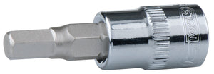 KS TOOLS 3/8" CHROMEplus Bit-Stecknuss Innensechskant, 3/16" ( 918.3963 )