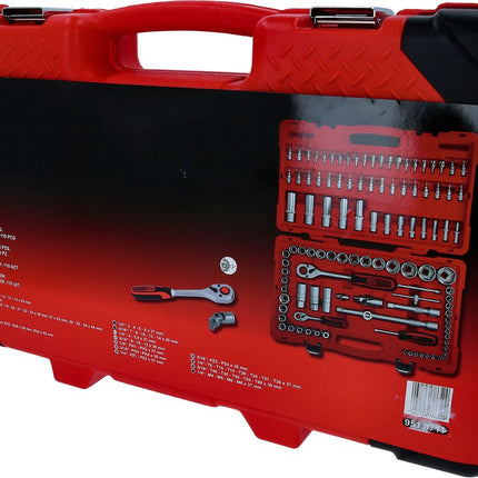 KS TOOLS 1/4"+1/2" Steckschlüssel-Satz, 110-tlg ( 951.0711 ) - Toolbrothers