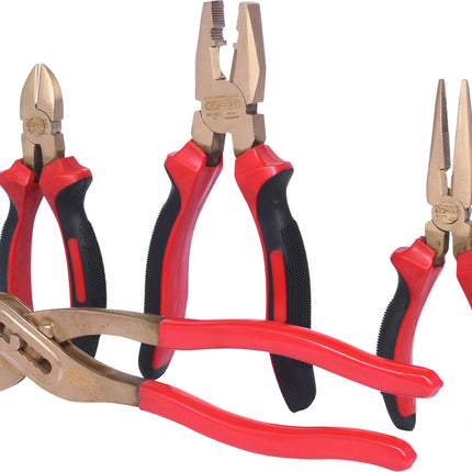 KS TOOLS Jeu de pinces BERYLLIUMplus 4 pcs  ( 962.0650 )