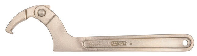 KS TOOLS Llave de gancho articulada con pico BRONZEplus Ø50-120 mm  ( 963.8208 )