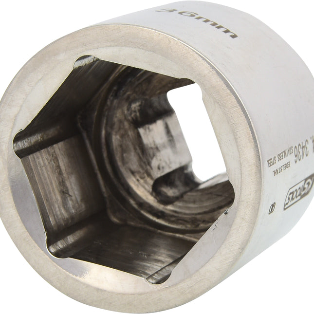 KS TOOLS 3/4' Douille 6 pans EDELSTAHL, 36 mm ( 964.3436 )