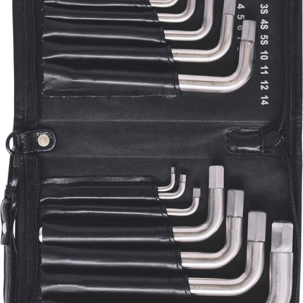 KS TOOLS Jeu de clés mâles six pans TITANplus, 17 pcs  ( 965.2004 )