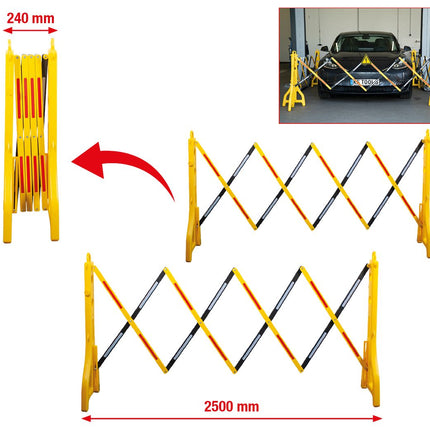 KS TOOLS Scherensperre aus Kunststoff, 240 - 2500 mm, 2-tlg ( 117.1545 ) - Toolbrothers