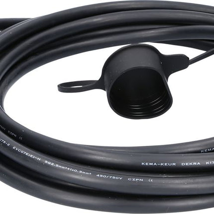 KS TOOLS efuturo Ladekabel gerade, Typ 2 auf Typ 2 Stecker, 3 Phasen, bis zu 11 kW, 16 A, 400 V, Mode 3, 8 Meter ( 117.7175 ) - Toolbrothers