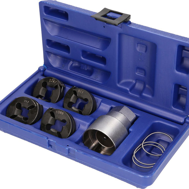 KS TOOLS Radbolzen-Gewindereparatur-Satz für NFZ, 5-tlg ( 150.1315 ) - Toolbrothers