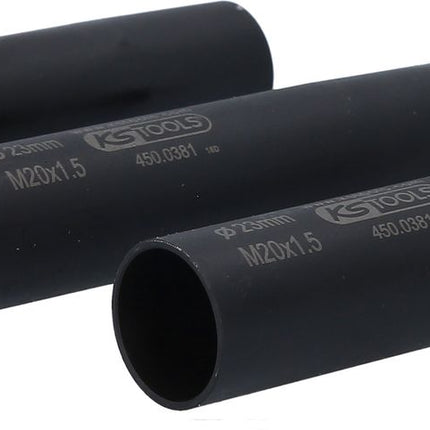 KS TOOLS Serie bussole copertura e centraggio bullone della ruota, M20x1,5, Ø23,0 mm, 3 pz ( 450.0374 )