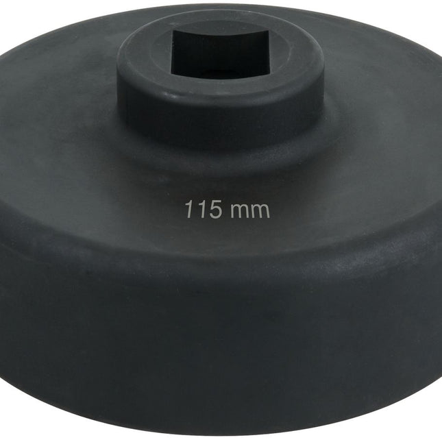 KS TOOLS 1" Achsmuttern-Schlüssel, 6-kant, kurz, 115mm ( 460.0255 ) - Toolbrothers