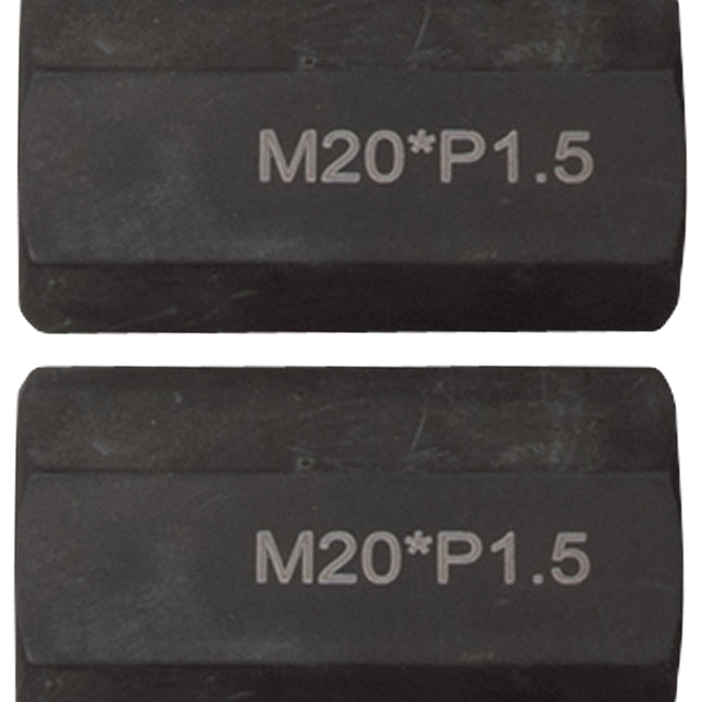 KS TOOLS Serie di adattatori filettati M20x1,5x65mm, 2 pz ( 460.1775 )