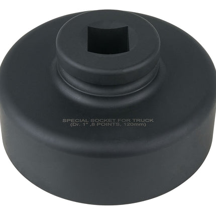 KS TOOLS 1" Achsmuttern-Schlüssel, 8-kant, kurz, 120 mm ( 460.3330 )