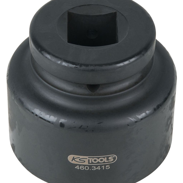 KS TOOLS 1" Achsmuttern-Schlüssel, 8-kant, kurz, 70 mm ( 460.3415 ) - Toolbrothers