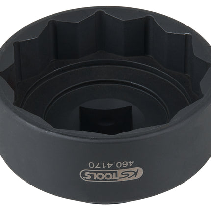 KS TOOLS 1" Achsmuttern-Schlüssel für Iveco, 12-kant, 85 mm ( 460.4170 )