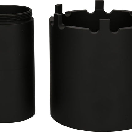 KS TOOLS Nutmuttern-Schlüssel-Satz mit Führungsrohr für Mercedes, Ø 100 mm , 2-tlg ( 460.5645 ) - Toolbrothers