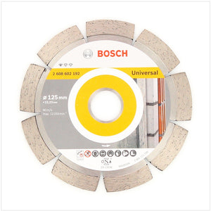 Bosch Diamant Trennscheibe 125 x 22,23 mm Standard for Universal ( 2608602192 )