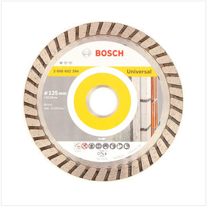 Bosch Standard Universal Turbo Diamant Trennscheibe 125 mm 1 Stk. ( 2608602394 ) Beton Aufnahme 22,23 mm