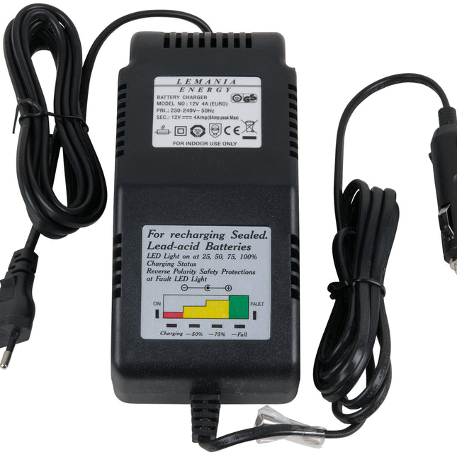 KS TOOLS Cargador para batería de arranque 550.1820 y 550.1825 ( 550.1826 )