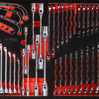 KS TOOLS Schraubenschlüssel-Satz in Schaumstoffeinlage, 51-tlg ( 811.0051 ) - Toolbrothers