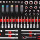 KS TOOLS 1/2'' Bit-Stecknuss-Satz in Schaumstoffeinlage, 64-tlg ( 811.0064 ) - Toolbrothers