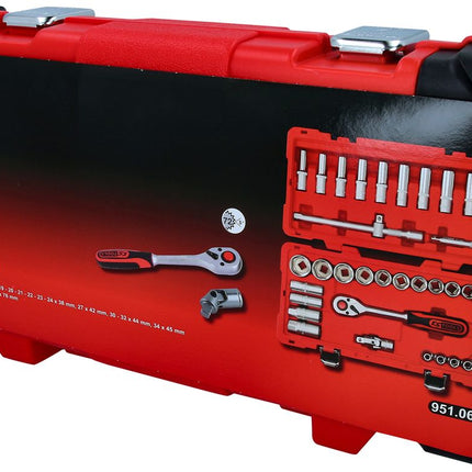 KS TOOLS 1/2" Steckschlüssel-Satz, 39-tlg ( 951.0639 ) - Toolbrothers