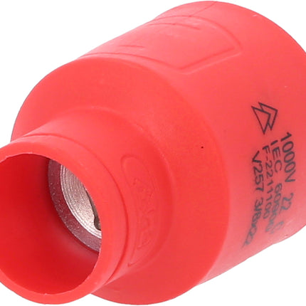 KS TOOLS Llave de vaso aislada de 3/8', 22 mm ( 117.5222 )