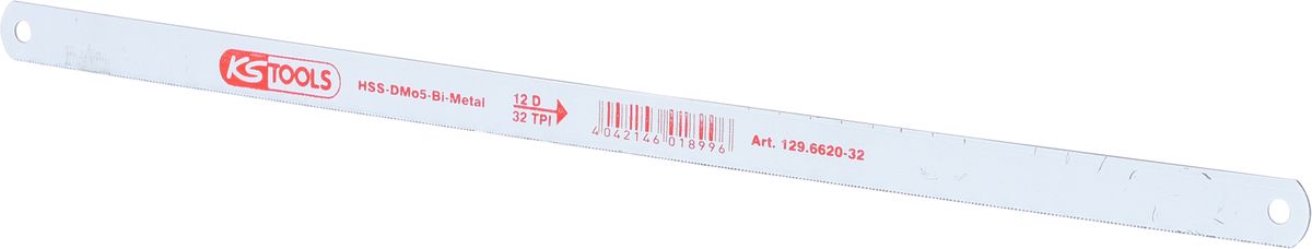 KS TOOLS Lama in metallo ad alte prestazioni HSS-Bi-Co 8,384 denti ( 129.6620-32 )