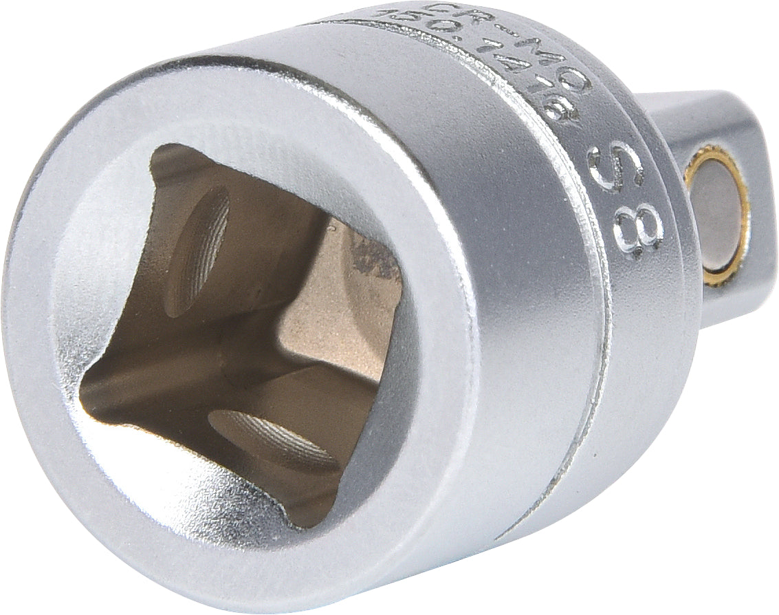 KS TOOLS 3/8" Öldienst-Bit-Stecknuss für Innenvierkant-Schrauben mit Magnet, 8 mm ( 150.1416 ) - Toolbrothers