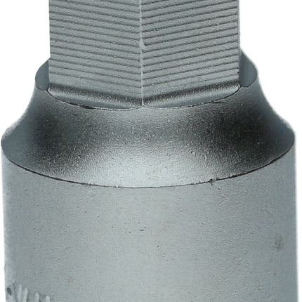 KS TOOLS Llave de vaso con punta de 3/8' de servicio de aceite para tornillos con encastre hexagonal, 12 mm ( 150.9126 )
