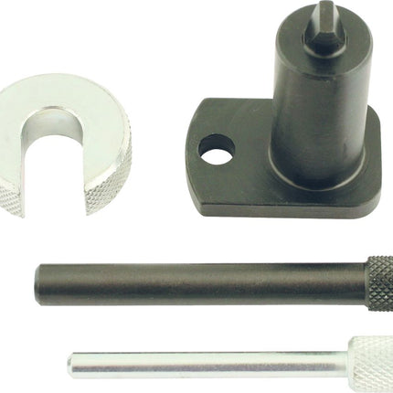 KS TOOLS Serie di utensili per messa in fase motore per Fiat / Iveco / PSA, 5 pz ( 400.3000 )