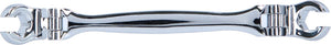 KS TOOLS Offener Doppel-Ringschlüssel, mit Doppelgelenk, 10x11 mm ( 518.0528 )