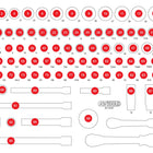 KS TOOLS Insert en mousse vide pour 811.0101 ( 811.0101-97 )