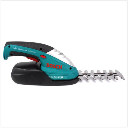 Bosch ISIO Promo Set kabellose Akku Heckenschere Grasschere Strauchschere ( 0600833A00 ) - Toolbrothers