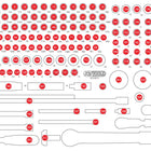 KS TOOLS Leere Schaumstoffeinlage zu 813.0213 ( 813.0213-97 )