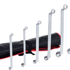 KS TOOLS Juego de llaves de estrella dobles para perfil Torx-E, acodadas, 6 pzs ( 911.0360 )