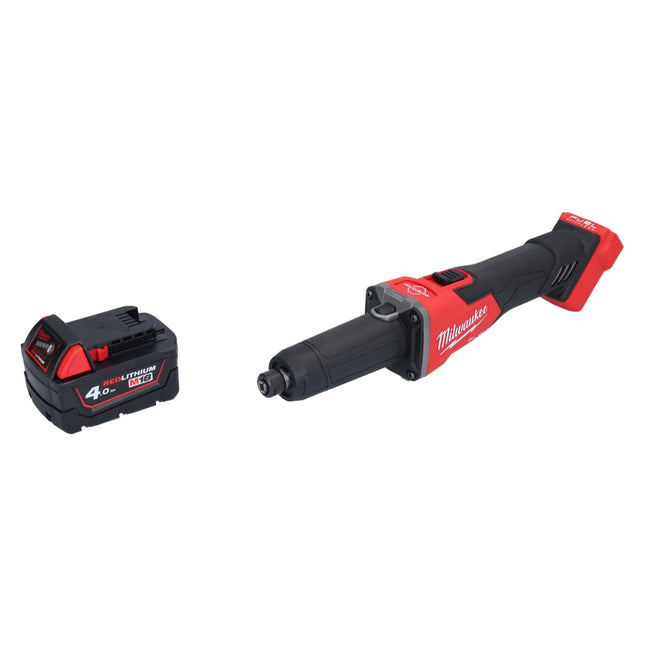 Milwaukee M18 FDGRB-401 Smerigliatrice diritta a batteria 18 V 50 mm brushless + 1x batteria 4,0 Ah - senza caricabatterie