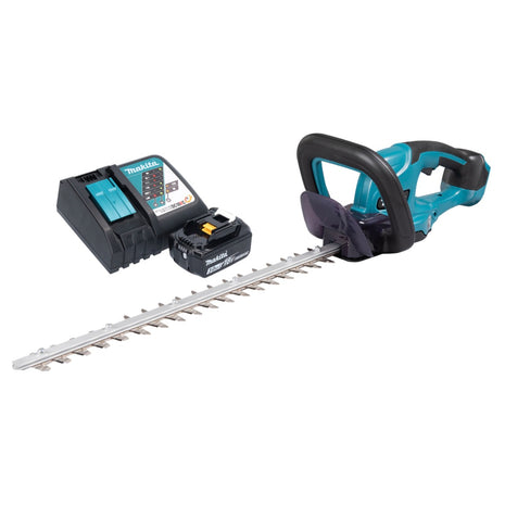 Tagliasiepi a batteria Makita DUH 507 RF 18 V 50 cm + 1x batteria ricaricabile 3,0 Ah + caricabatterie