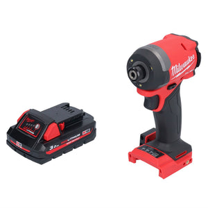Milwaukee M18 FID3-301 Akku Schlagschrauber 18 V 1/4" 226 Nm Brushless + 1x Akku 3,0 Ah - ohne Ladegerät