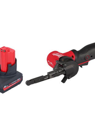 Milwaukee M12 FBFL10-501 Akku Bandfeile 12 V 10 x 330 mm + 1x Akku 5,0 Ah - ohne Ladegerät - Toolbrothers