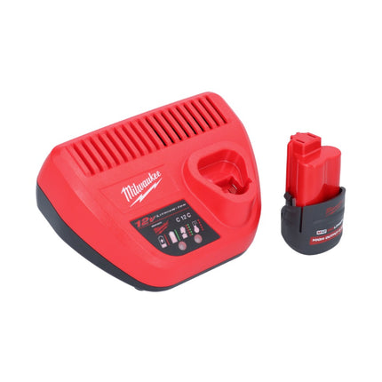 Milwaukee M12 FRAIWF38-251 Cordless impact wrench 12 V 3/4" 270 Nm brushless + 1x rechargeable battery 2.5 Ah + charger