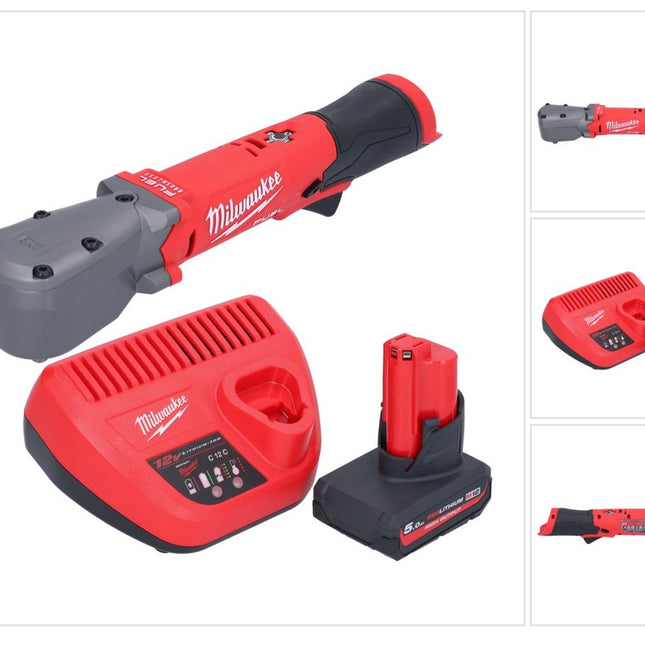 Milwaukee M12 FRAIWF38-501 cordless impact wrench 12 V 3/4" 270 Nm brushless + 1x rechargeable battery 5.0 Ah + charger