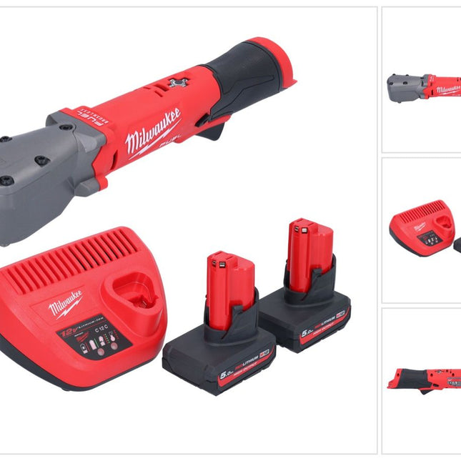 Milwaukee M12 FRAIWF38-502 cordless impact wrench 12 V 3/4" 270 Nm brushless + 2x rechargeable battery 5.0 Ah + charger