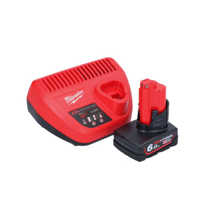 Milwaukee M12 FRAIWF38-601 llave de impacto angular a batería 12 V 3/4" 270 Nm sin escobillas + 1x batería 6,0 Ah + cargador