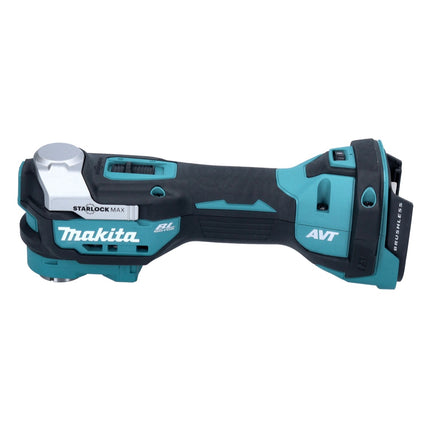Makita DTM52ZJX2 Starlock Max Brushless 18V Cordless Utensile multifunzione + Set Makpac + Set accessori, 43 pezzi. - senza batteria, senza caricabatterie