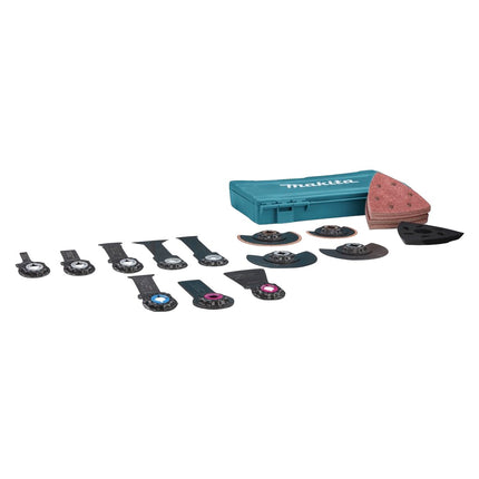 Makita DTM52ZJX2 Starlock Max Brushless 18V Cordless Utensile multifunzione + Set Makpac + Set accessori, 43 pezzi. - senza batteria, senza caricabatterie