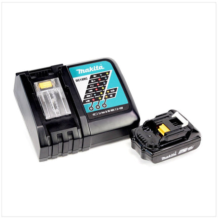 Makita DGA 452 RA1J Akku Winkelschleifer 18 V 115 mm + 1x Akku 2,0 Ah + Ladegerät + Makpac - Toolbrothers