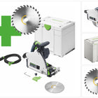 Sierra de inmersión Festool TS 60 K-Plus Master Edition 1500 vatios 168 mm ( 577847 ) + hoja + Systainer