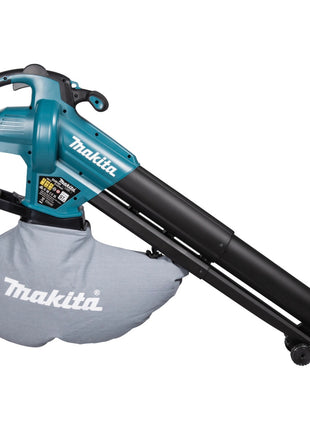 Soplador y aspirador de hojas a batería Makita DUB 187 T 18 V sin escobillas + 1x batería 5,0 Ah - sin cargador